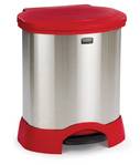 Cesto de acero inox. con pedal Step On