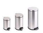Cestos de acero inox. con tapa pedal chinos