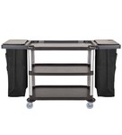 Carro 3 Bandejas Extra Black 2 Bolsas