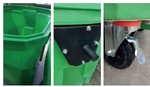 Contenedor Oso 1100lts ROTOMOLDEADO